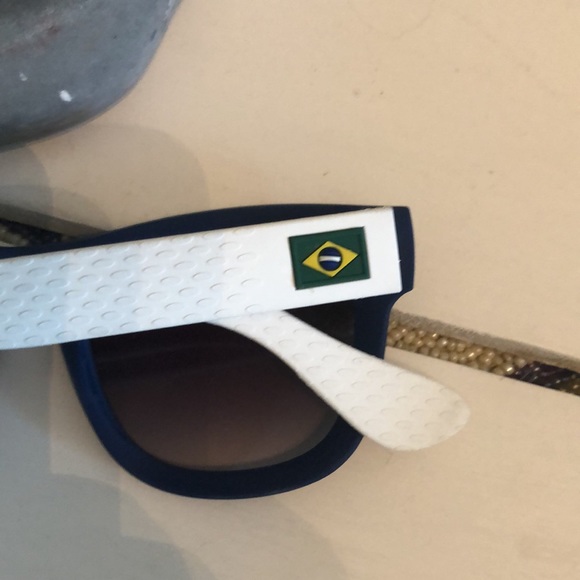 HAVAIANAS blue/white sunglasses - Picture 9 of 12